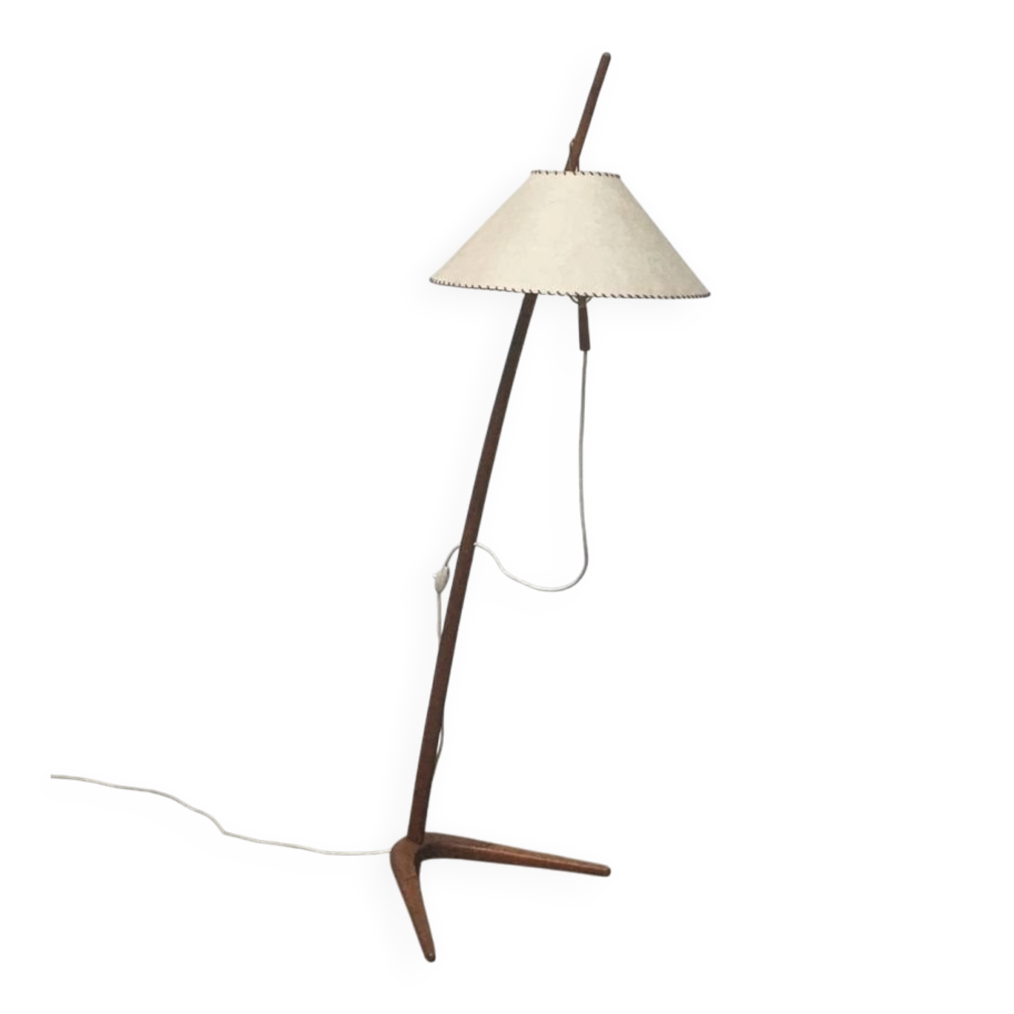 Mid-century Dornstab floor lamp by A. Pöll for Kalmar