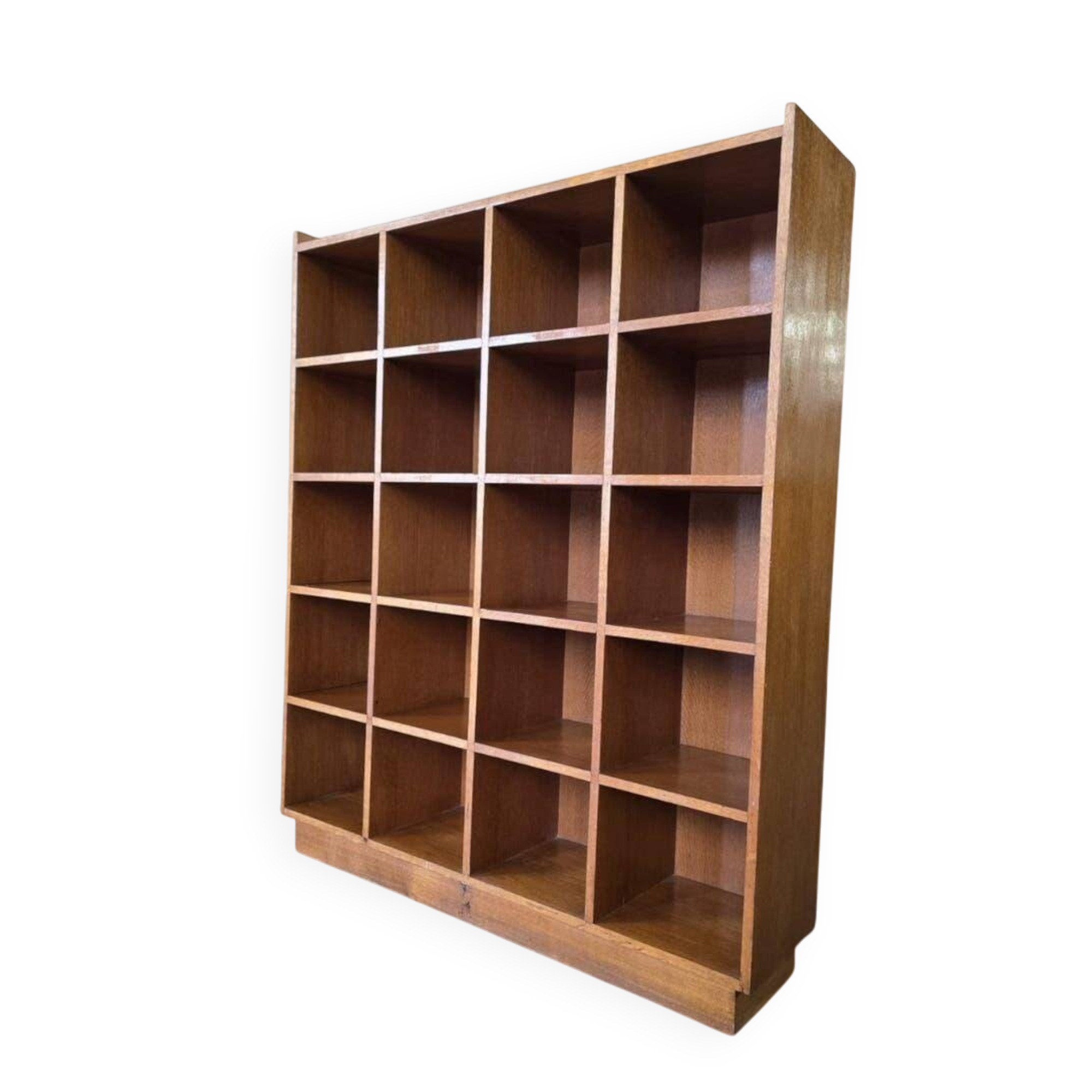 Vintage open wooden shelf / shelf / rack
