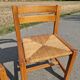 Set of 4 elm chairs from the Regain house.