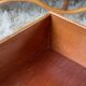 Commode vintage en rotin