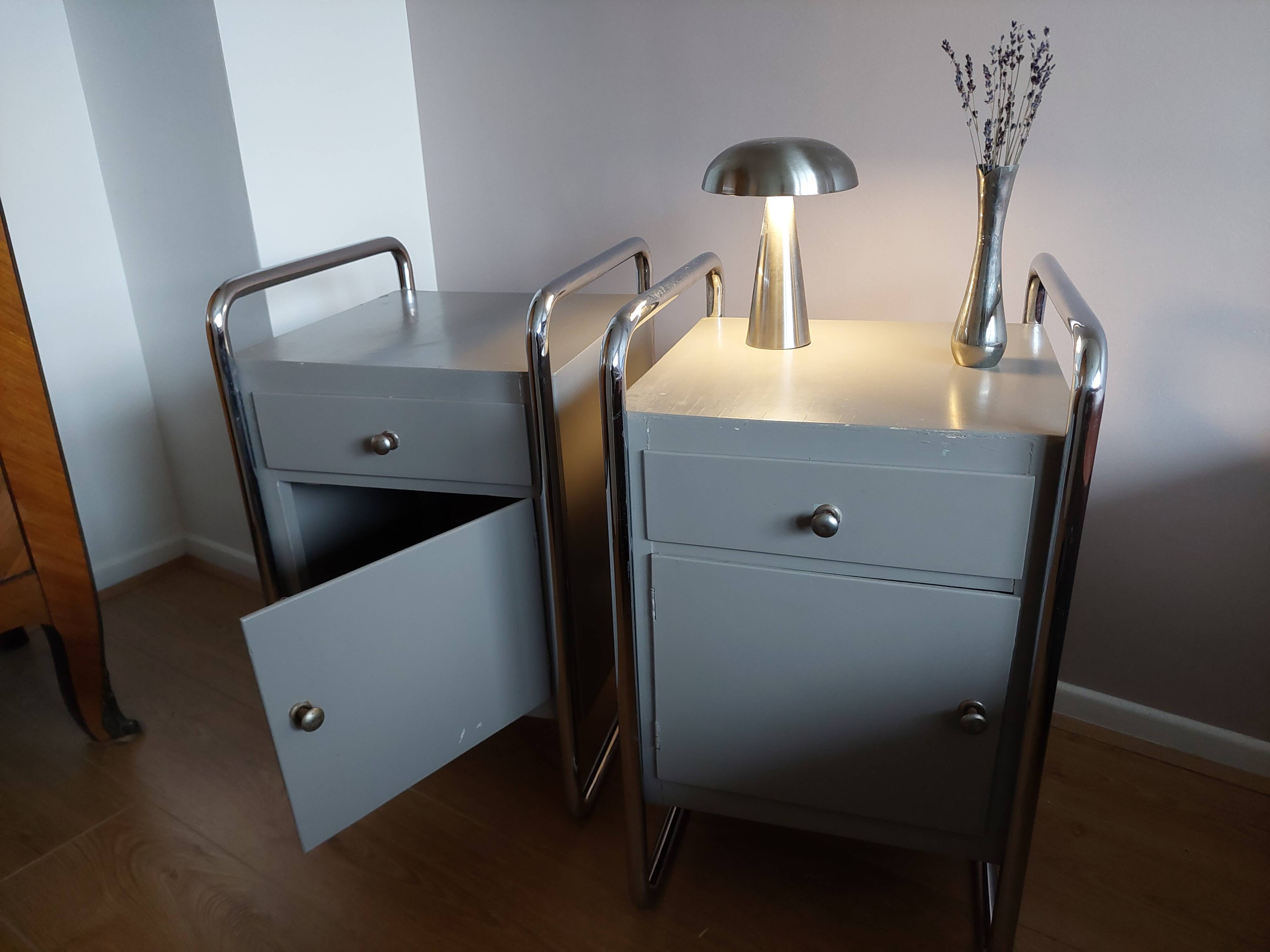 Thonet M2 bedside tables