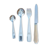 Silver-plated cutlery set