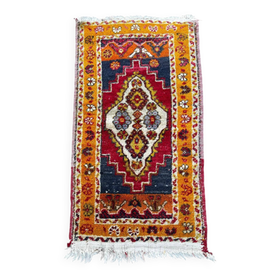 Tapis turc fait main 50cm x 100cm
