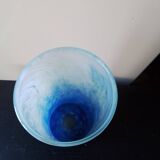 Kosta Boda Sweden Art Decor Vase Sea and Seagulls