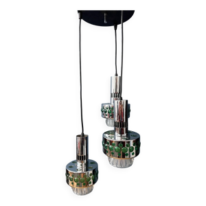 Suspension vintage space - verte