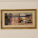 "Coastal Fishing Scene" by Göte Rex