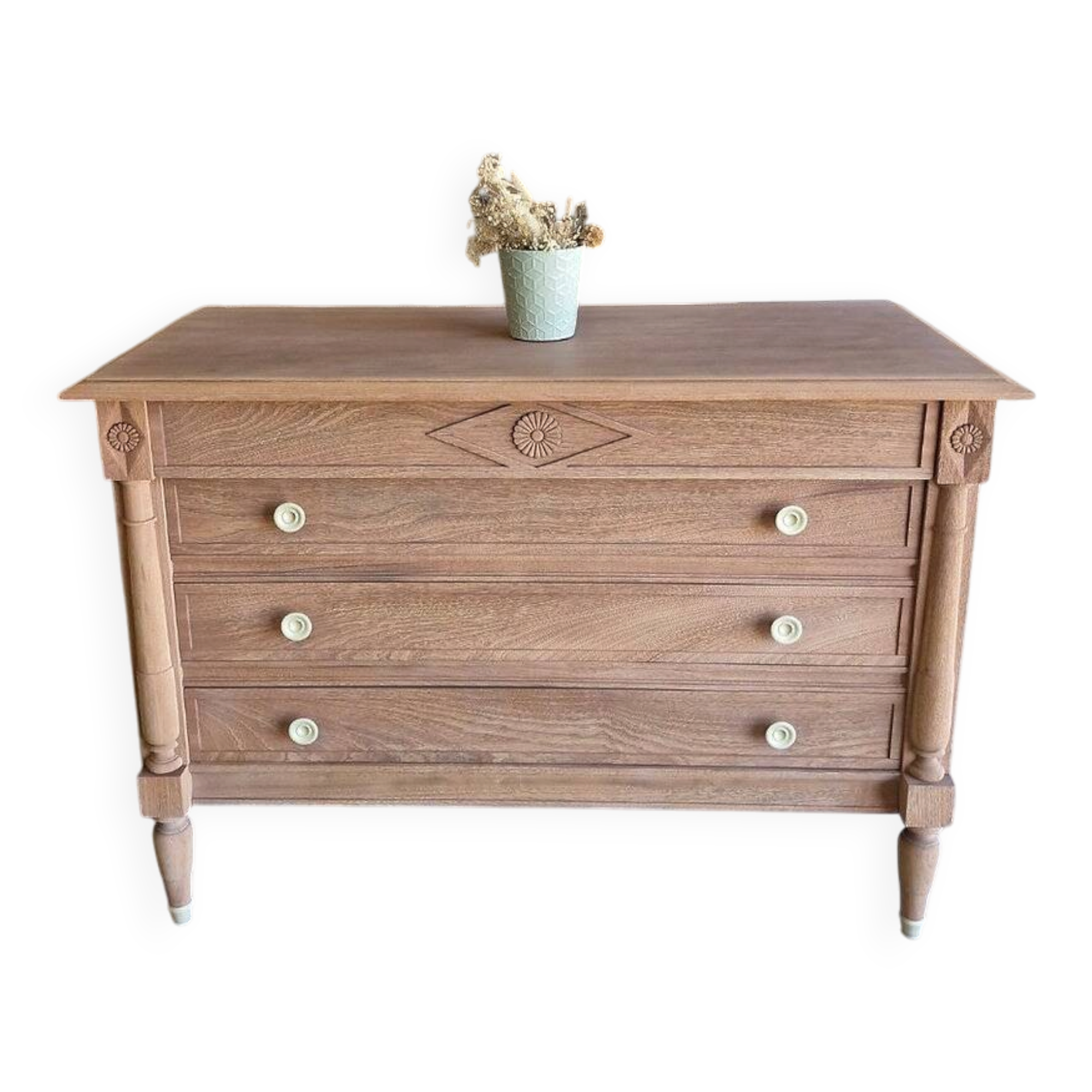 Mahogany chest of drawers – reinterpreted Louis XVI style