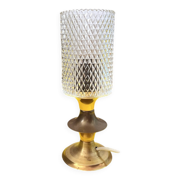Lampe de nuit en laiton, Kolarz, Allemagne, années 1970.