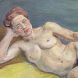 Nude signed Collignon