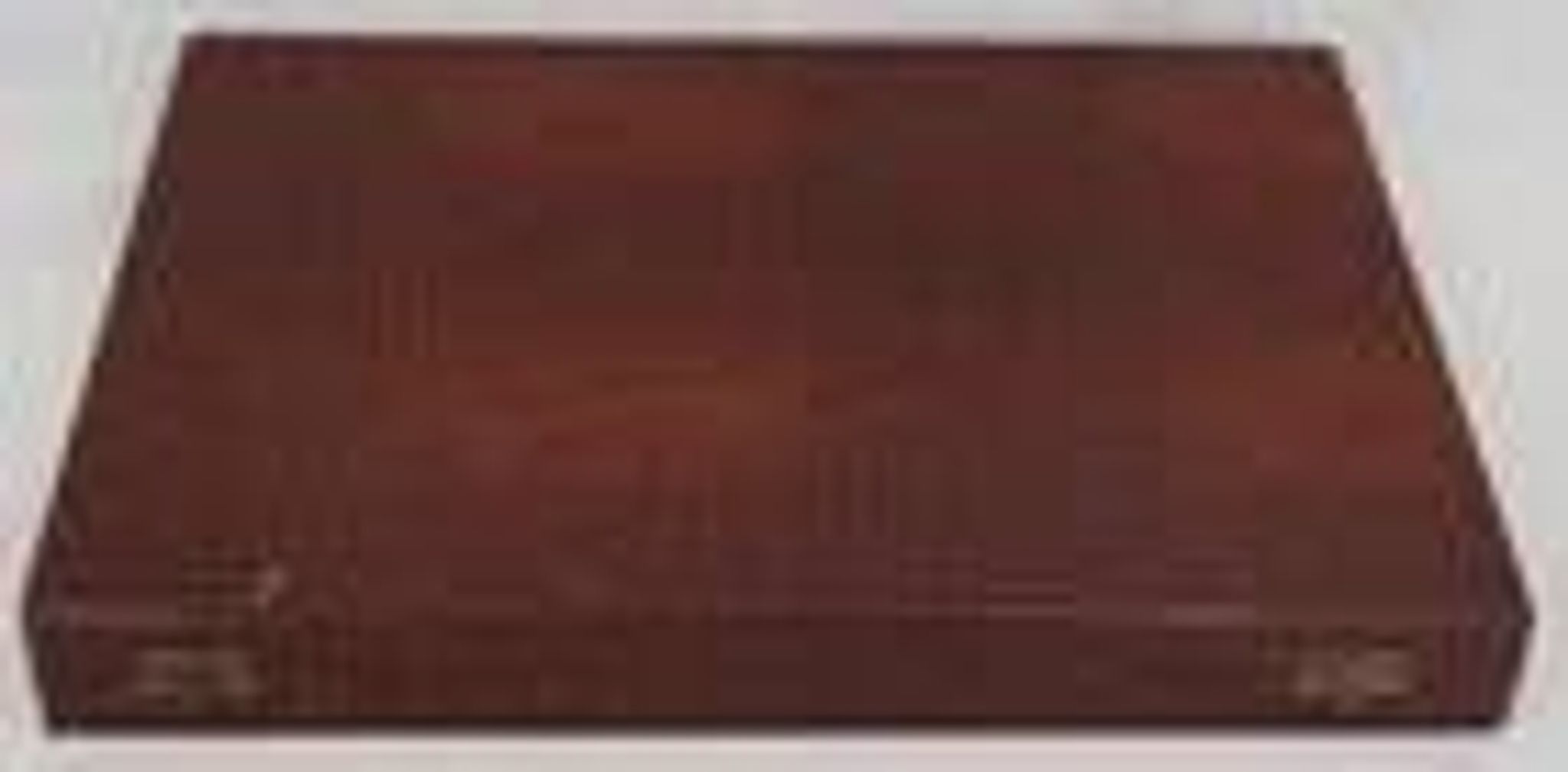 Set of 24 knives with bamboo handles from 1960, 12 dinner knives + 12 side/dessert knives.