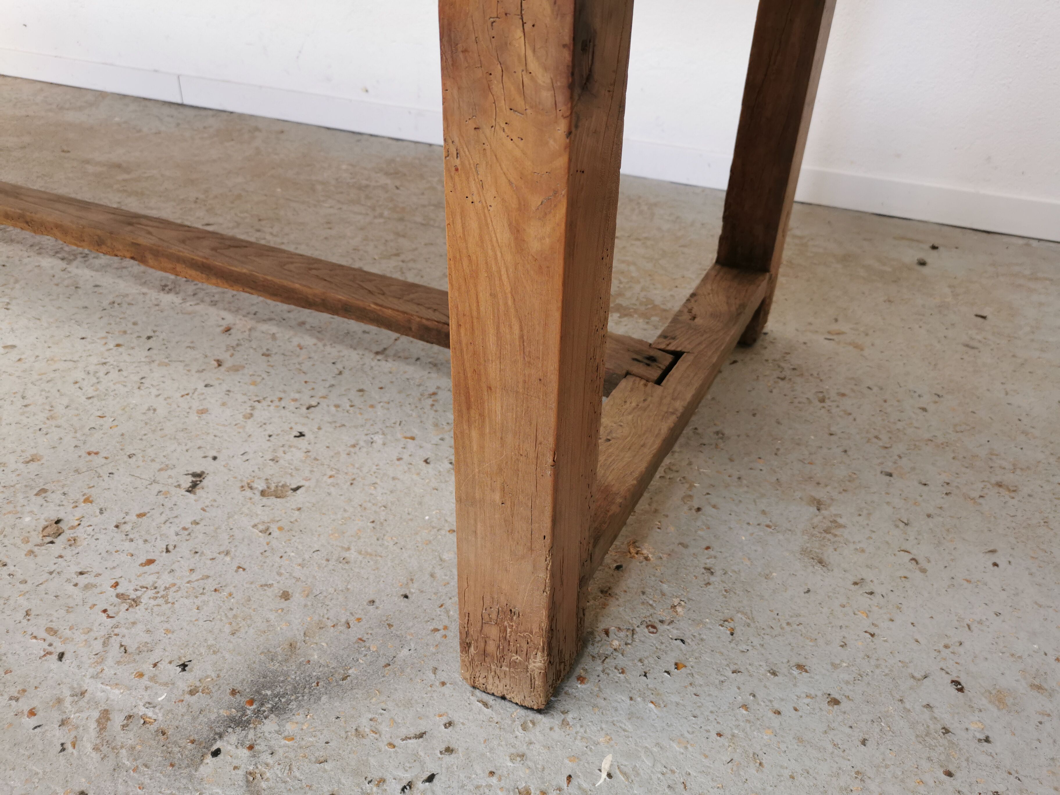 Table de ferme en chêne 260cm