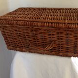 Vintage Wicker trunk