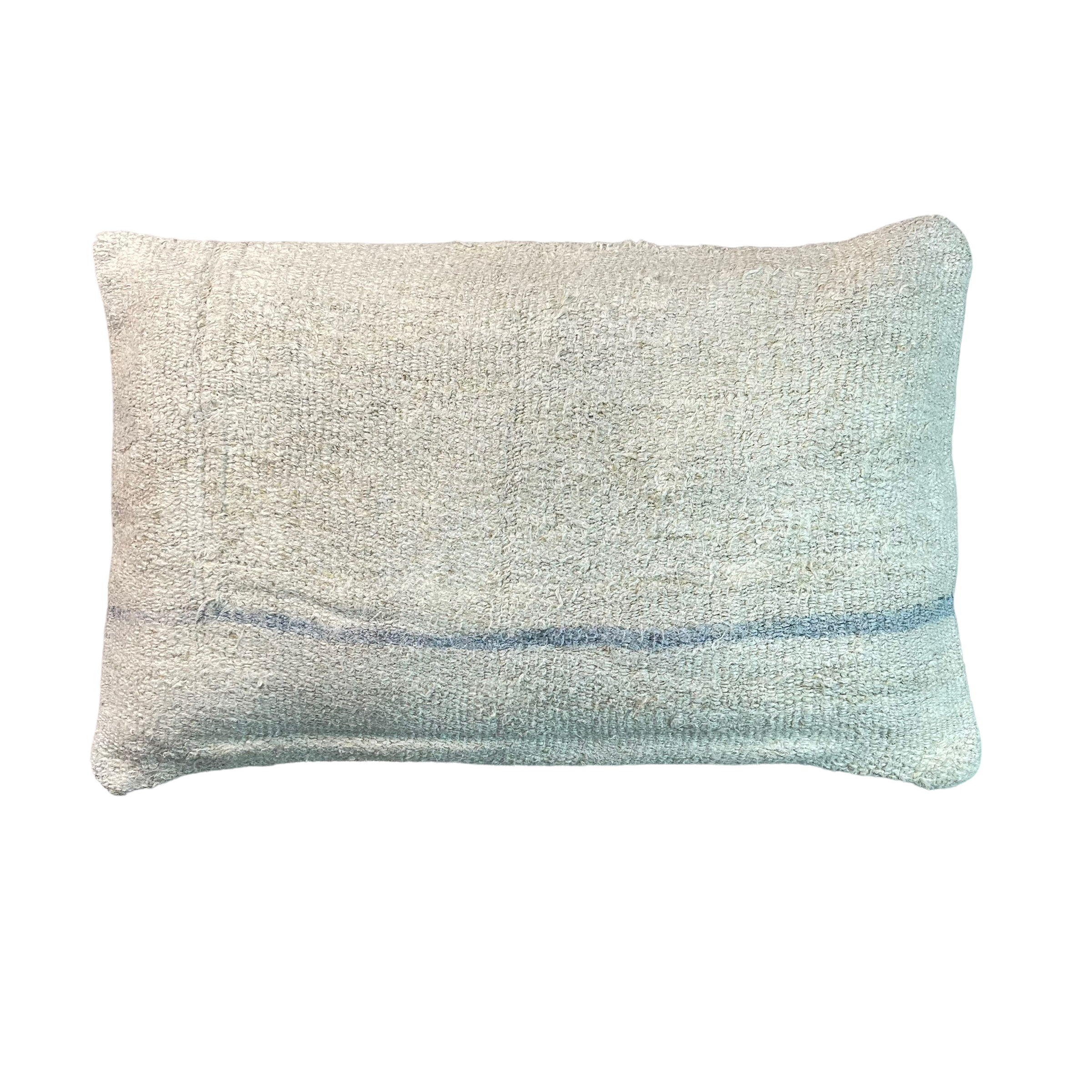 Vintage turkish handmade kilim cushion cover , 30 x 50 cm