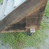 Staircase access scenic / shelf on roullettes