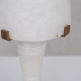 Alabaster french mid-century table lamp (6/7)