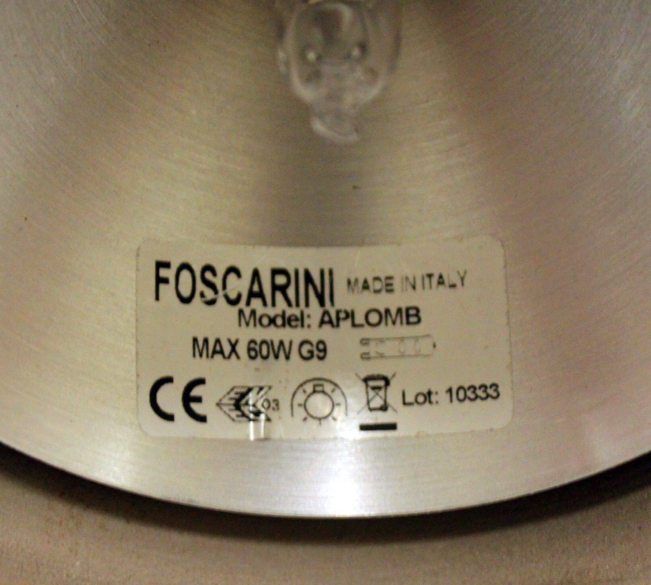 Aplomb suspension for Fosciarini, Italy, 2010.