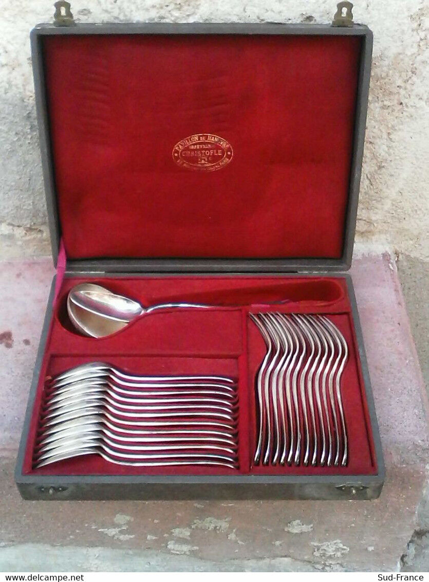 Christofle cover box 26 pieces
