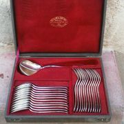 Christofle cover box 26 pieces