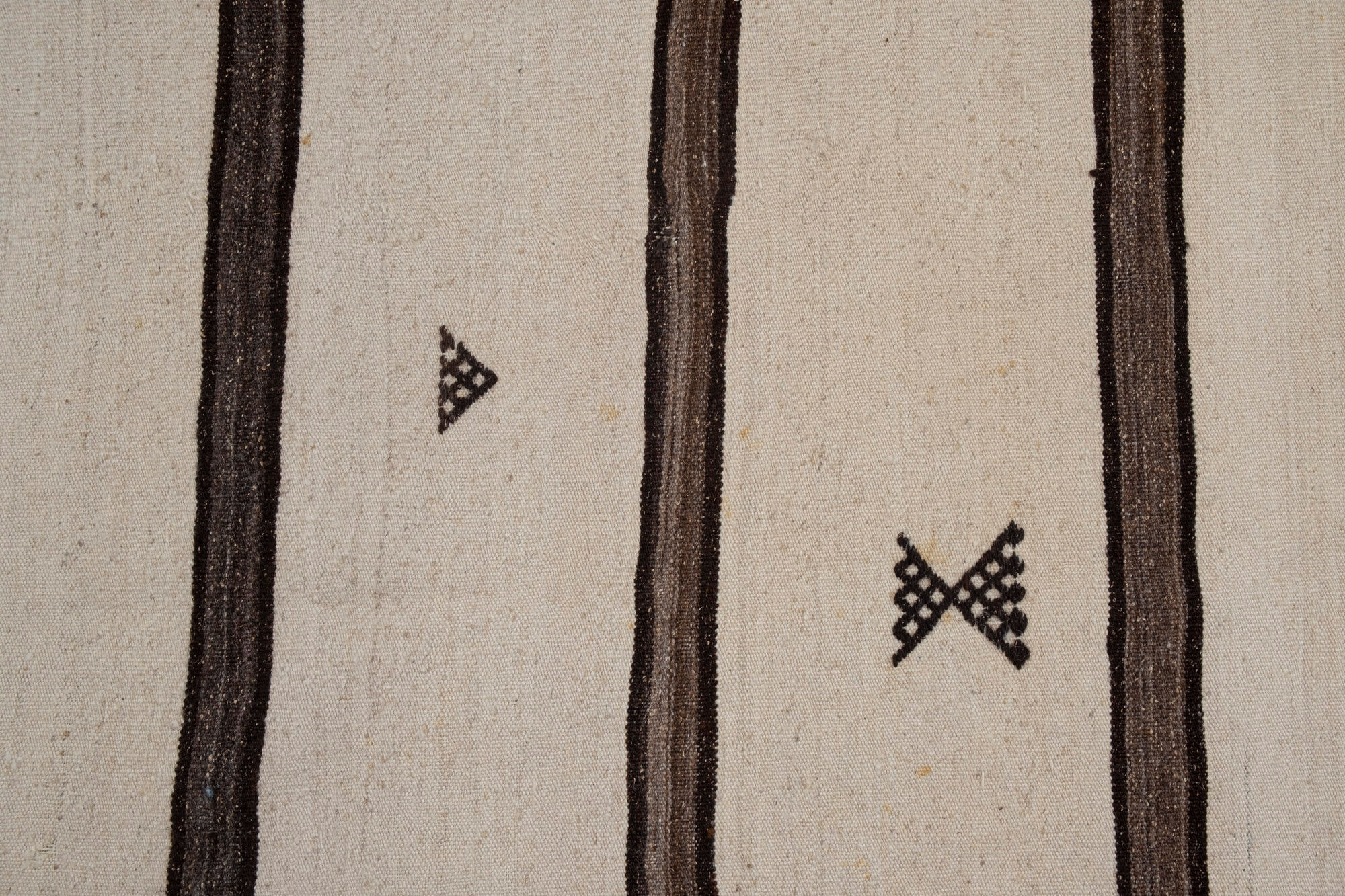 Turkish hemp kilim rug runner 160 x 400 cm