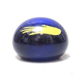 Glass paperweight ball 70s