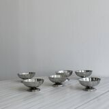 6 metal cups