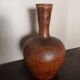 Vase en terre cuite vernissée fin 19ème siècle