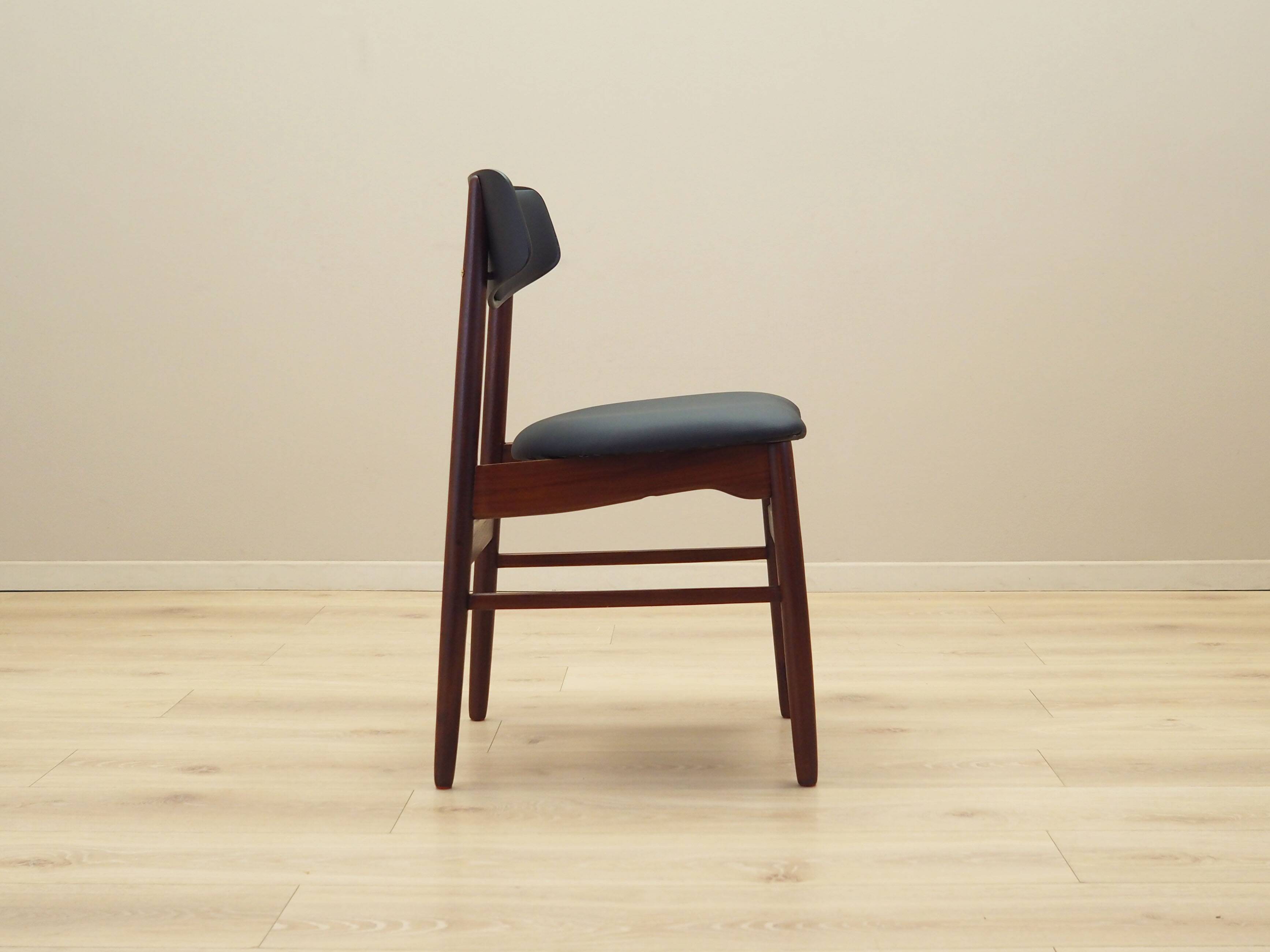 Set of four teak chairs, Danish design, 1960s, production: Denmark