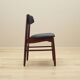 Set of four teak chairs, Danish design, 1960s, production: Denmark
