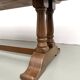 Table de ferme bourgeoise en chêne, années 50