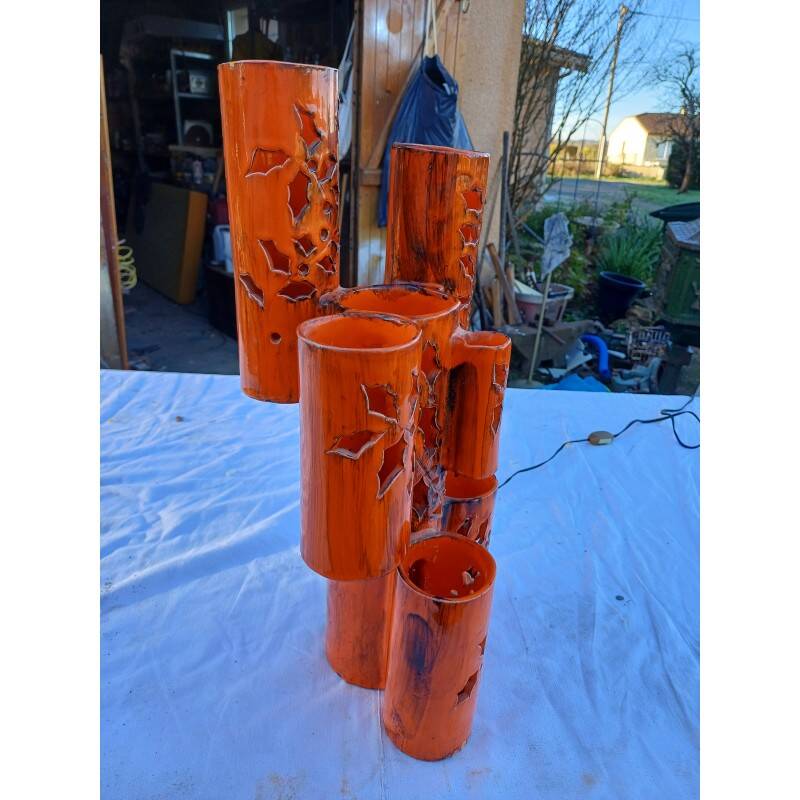 Vintage ceramic lamp from the 1950s/60s by Honoré Camos