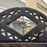 Old wooden screen