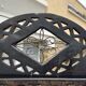 Old wooden screen