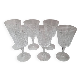 Crystal wine glasses from 1980