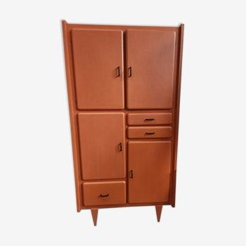 Mado orange kitchen buffet, 60s