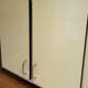 Yellow wall cupboard
