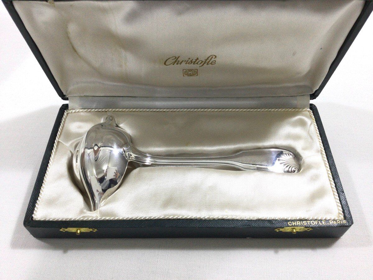 Christofle - Spoon with Vendôme Shell Sauce
