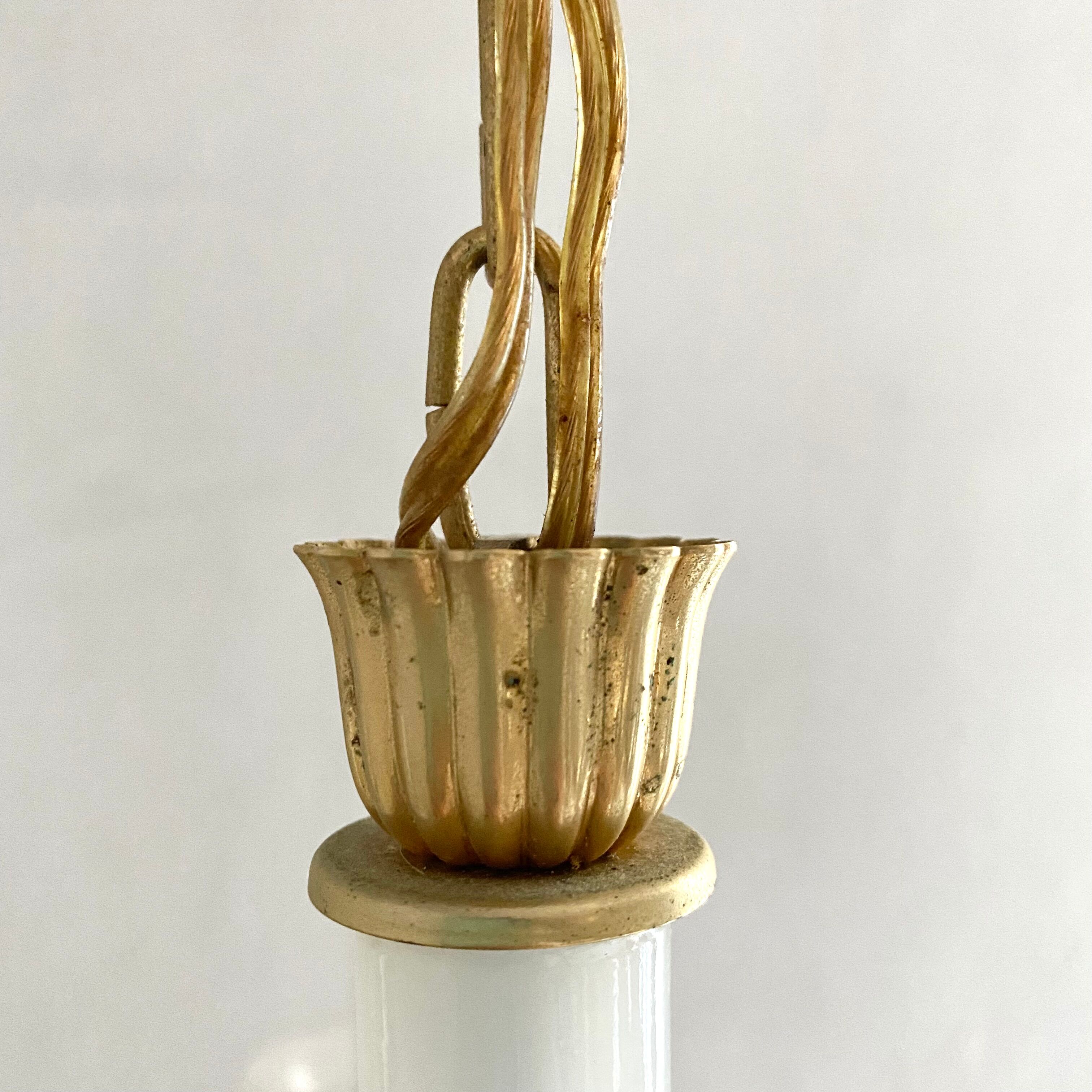 Vintage flower chandelier