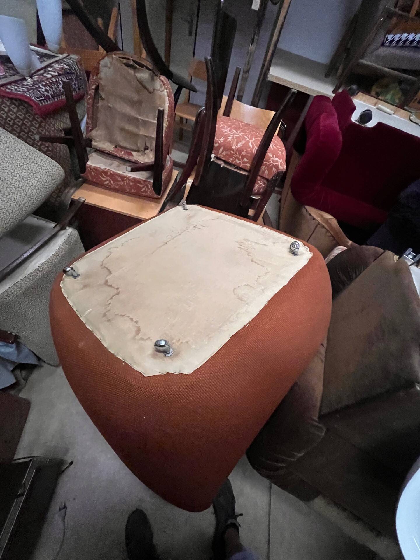 Pair of vintage mid-century Atlantis armchairs, 1960s