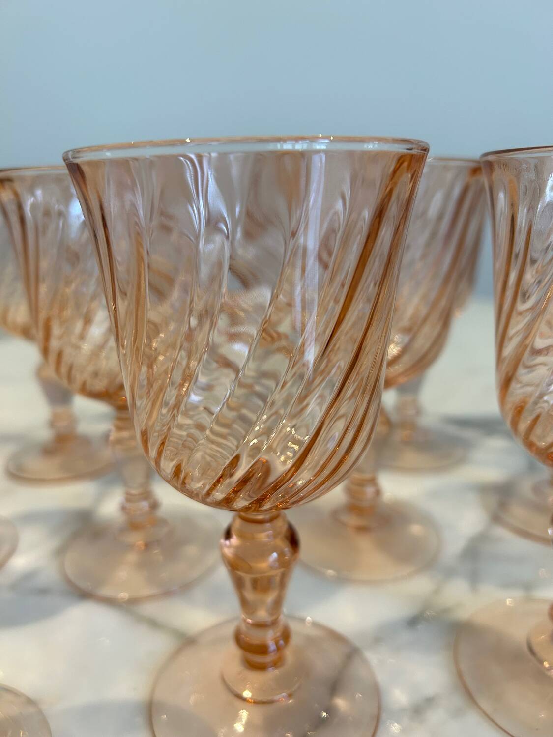 Série de 6 verres à vin Rosaline luminarc