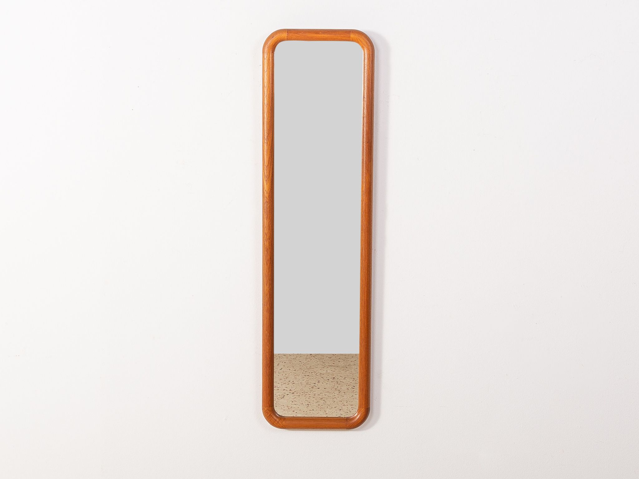 Miroir des années 1960 Vildbjerg Møbelfabrik 31x109cm