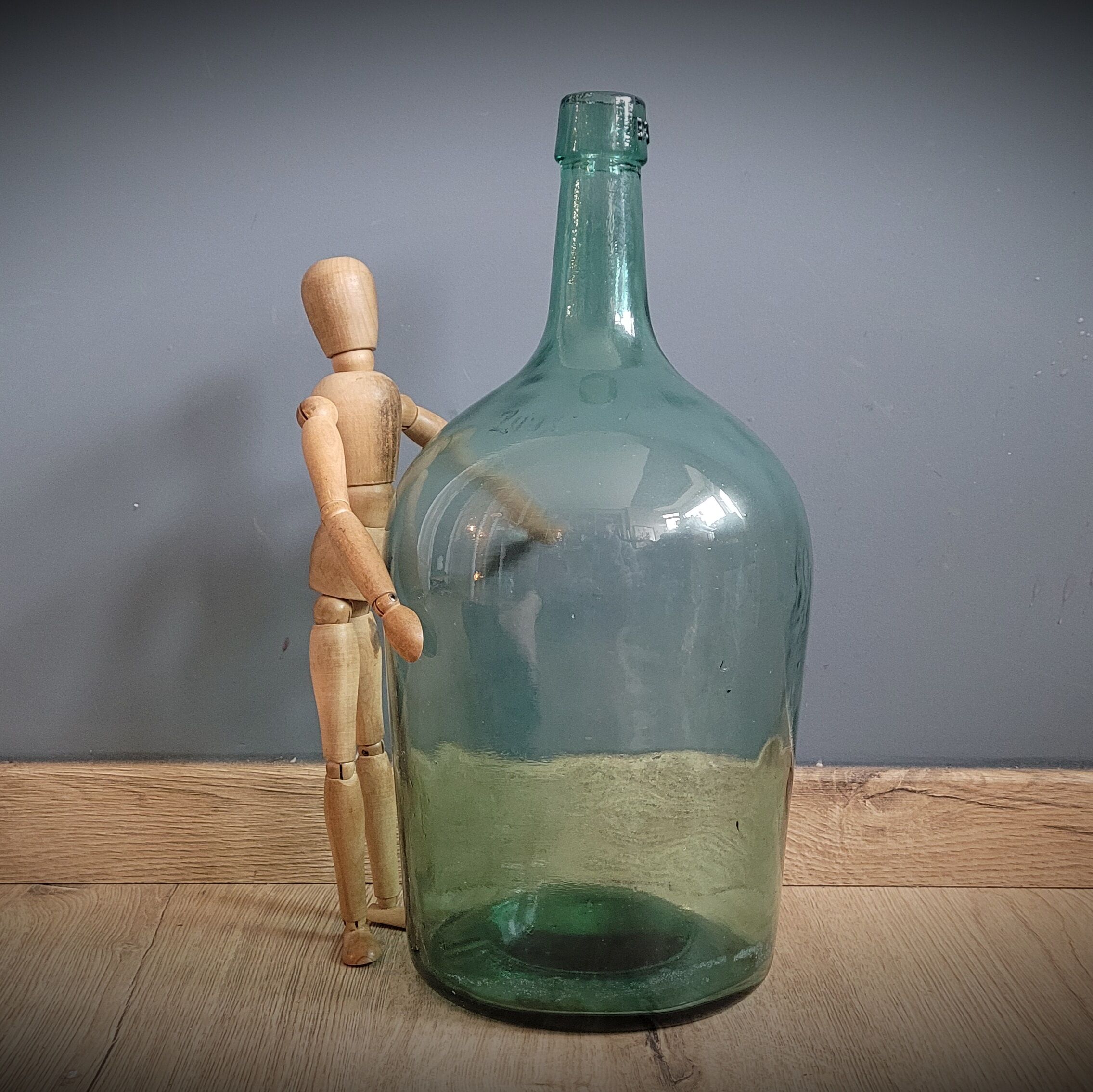 Dame Jeanne 6l right green