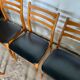 Set of 6 scandinavian chairs