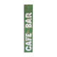 Sign "café/bar" old wooden
