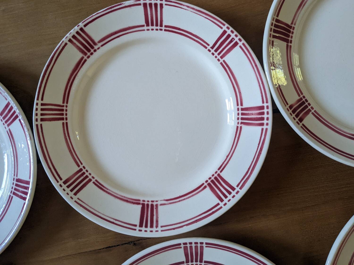 Badonviller dinner plates