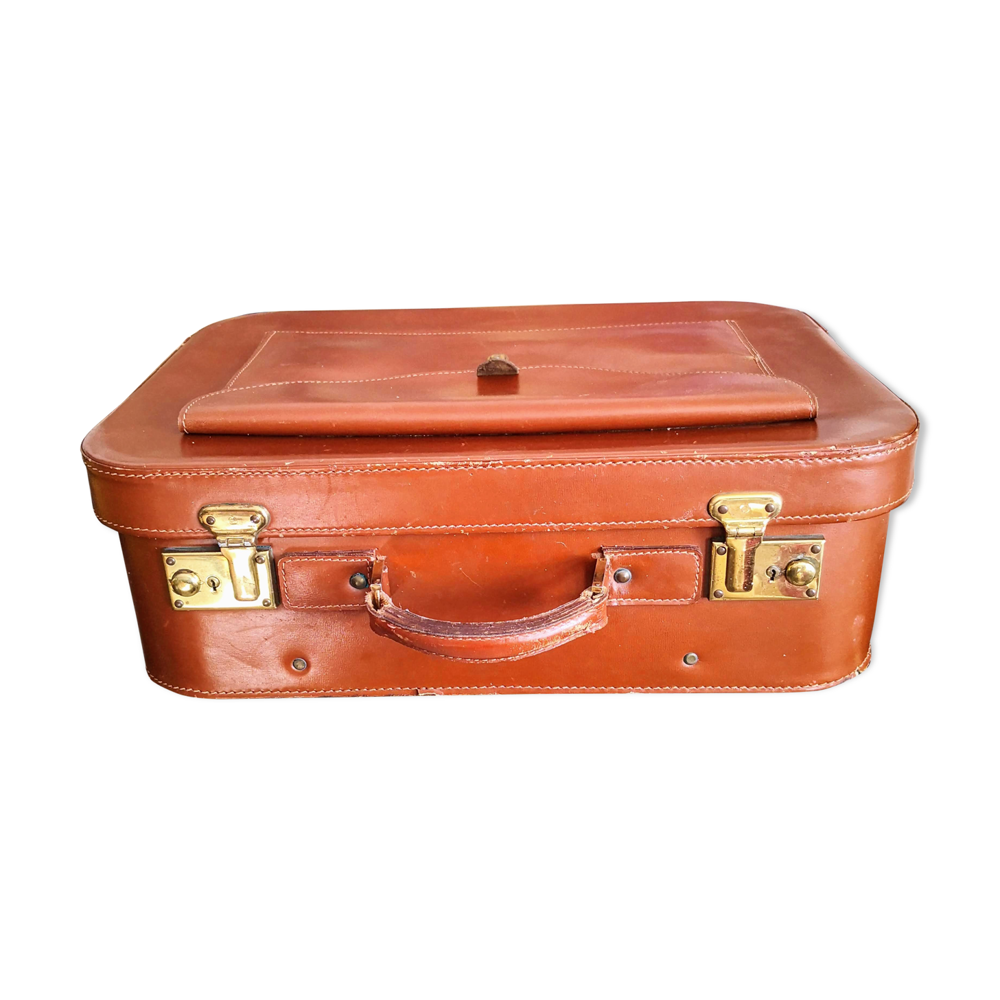 Leather case with Briefcase