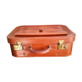 Leather case with Briefcase