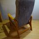 Fauteuil relax scandinave vintage