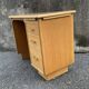 Vintage gilded wooden desk