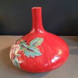 Slip-dyed single-flower vase