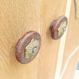 English wardrobe boarding art deco